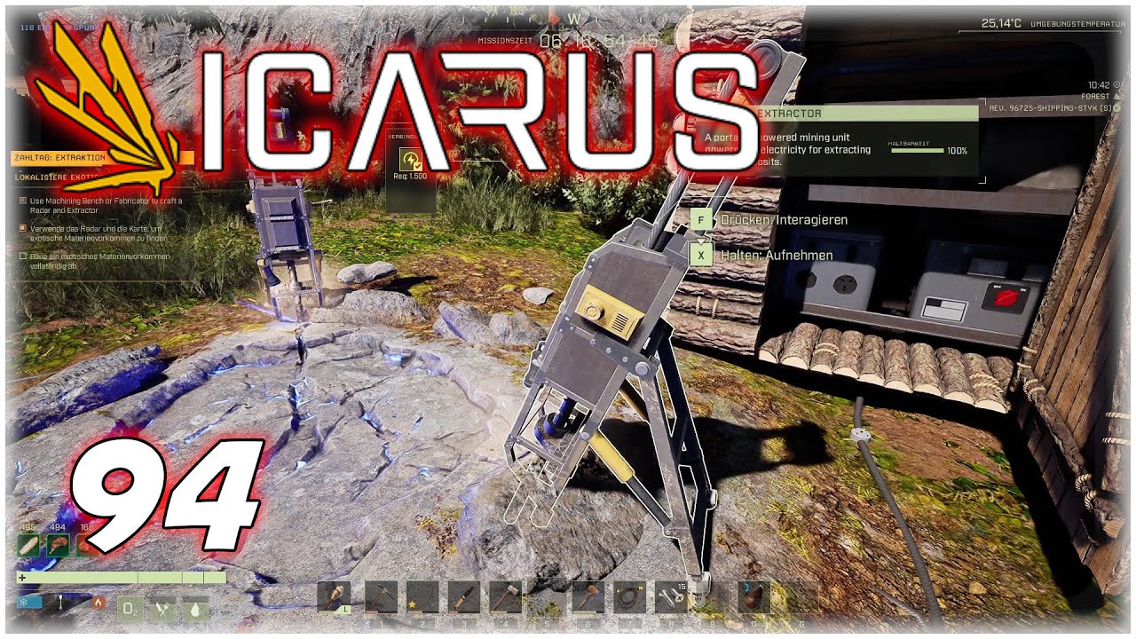 Mit Scanner und Extrahierer zum Exoticspot. (200 Exotic)  | [94] | Icarus / deutsch