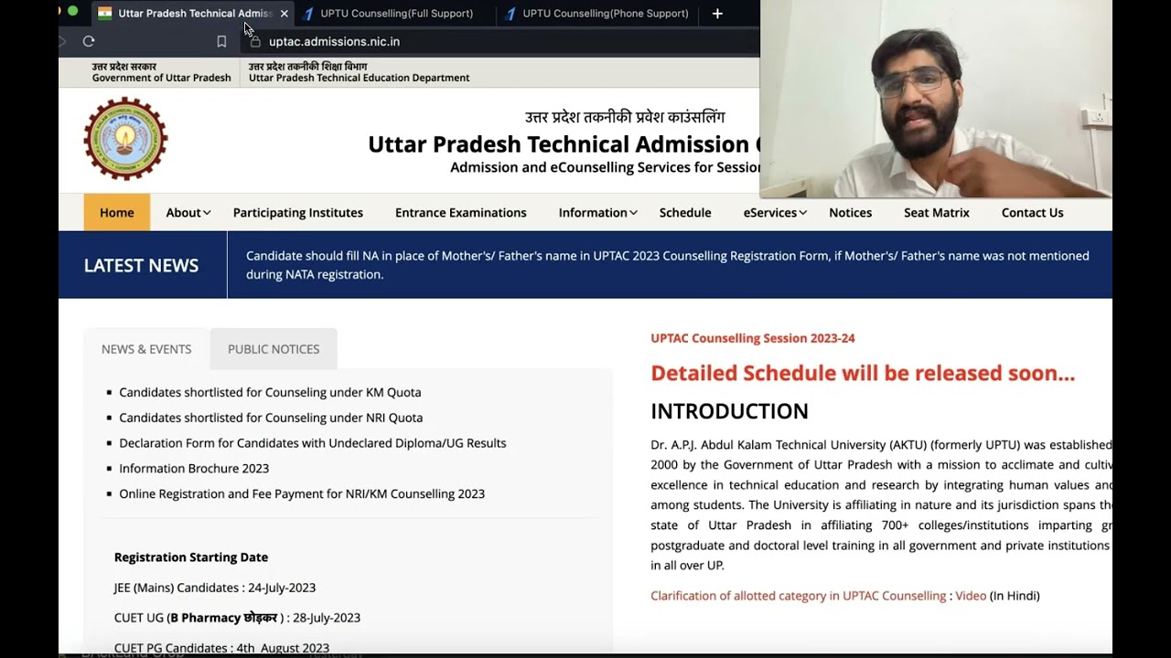 UPTU(AKTU) Counselling Latest Updates✅ | UPTU 2023 Choice Filling Update🔴 #uptu #aktu
