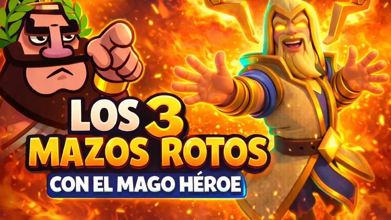 TOP 3 MAZOS ROTÍSIMOS CON EL MAGO HÉROE 