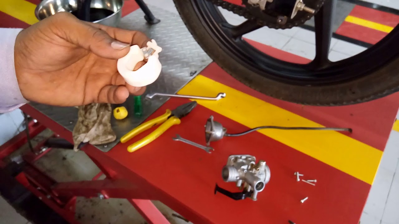 Carburetor cleaning  process & fitting Adjustment | How to tuneup carburetor Honda Yuga / Livo √