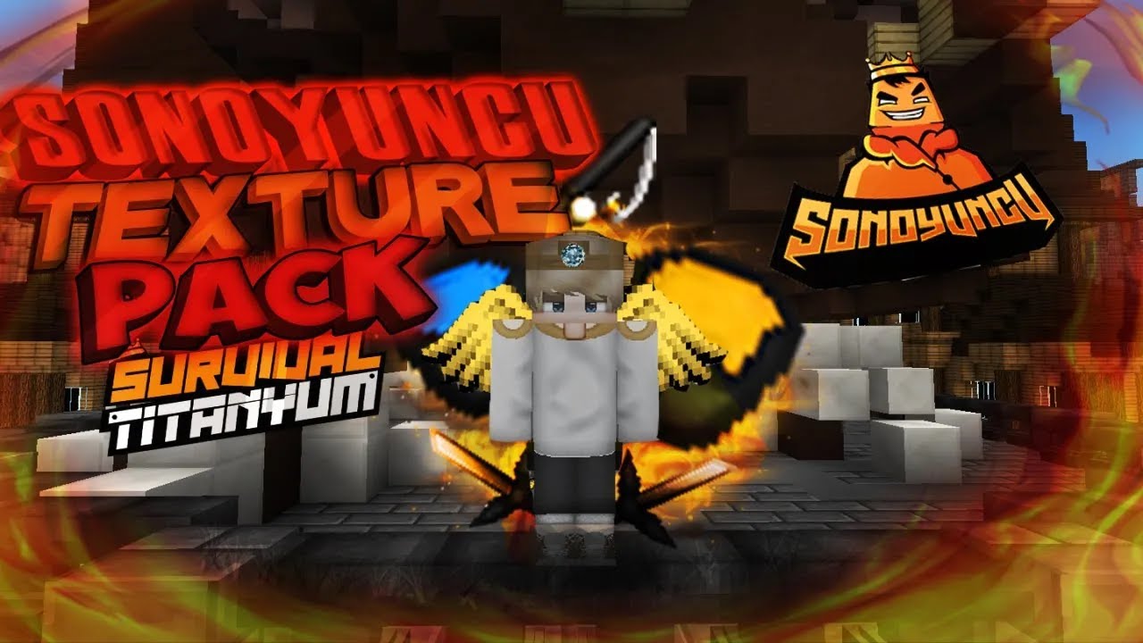 EFSANE FPS BOOST TİTANYUM VE PVP TEXTURE PACK (+1000 FPS) - SonOyuncu Survival Titanyum