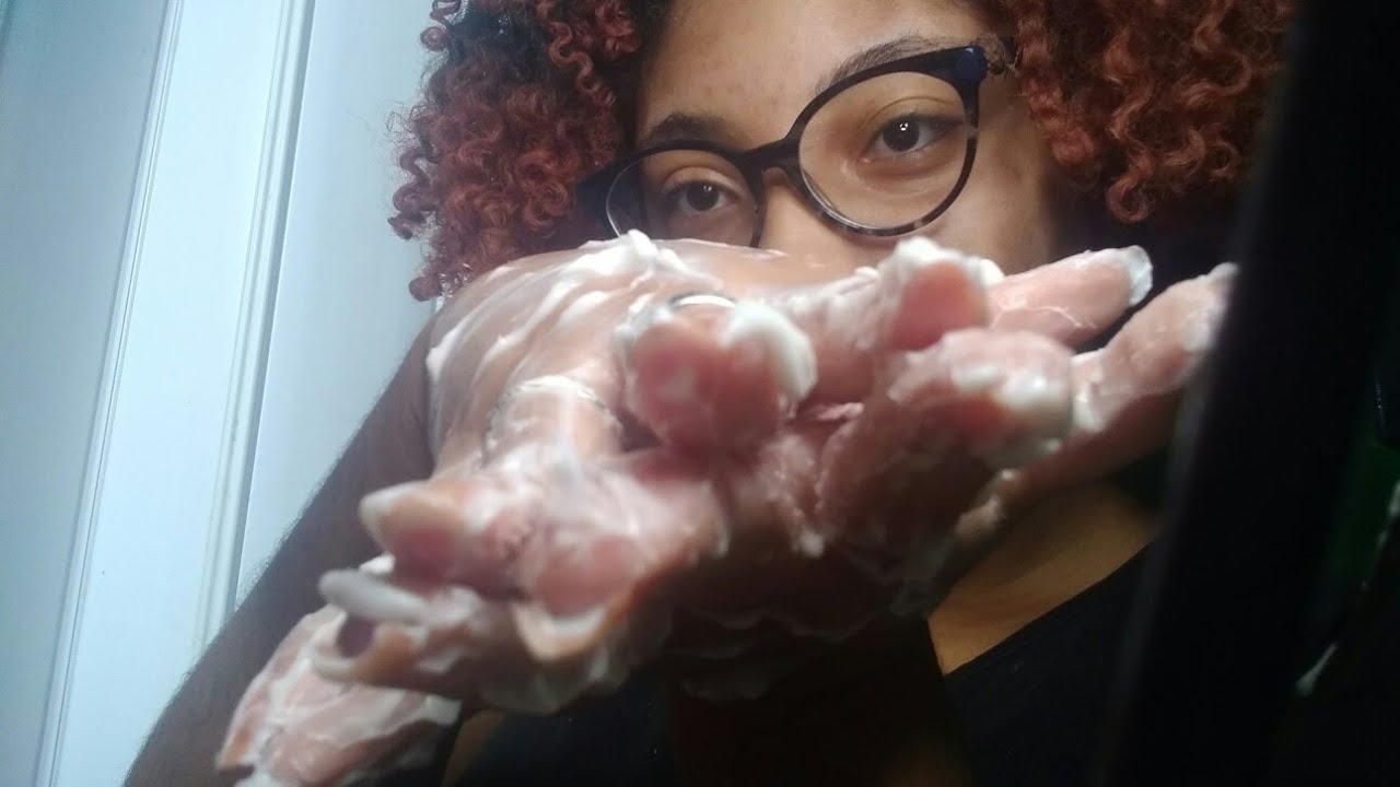 asmr creme nas mãos ✋💦