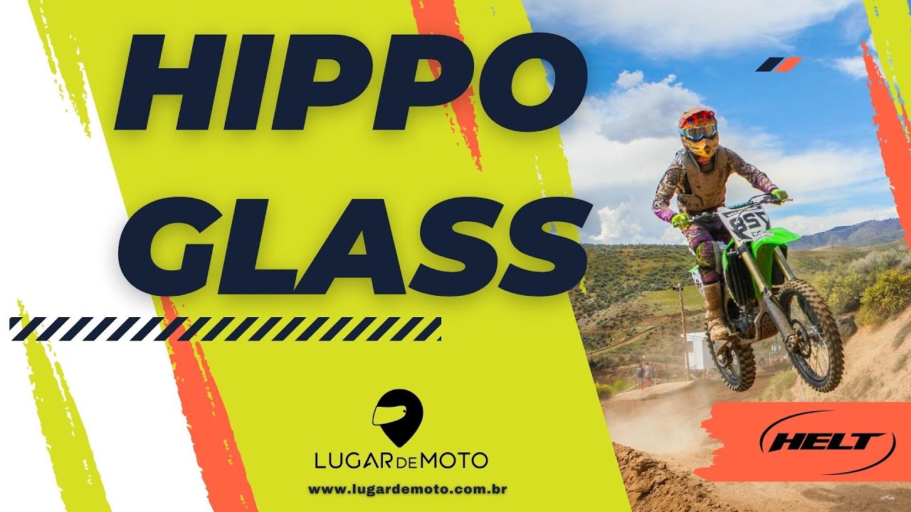 Capacete Helt Escamote&aacute;vel Hippo Glass  #an&aacute;lise #demonstra&ccedil;&atilde;o #capacetes #review