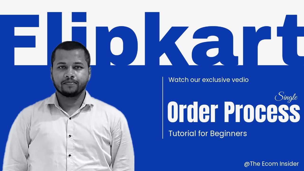 Flipkart Order Process-Single | Order Process Kese Kare !