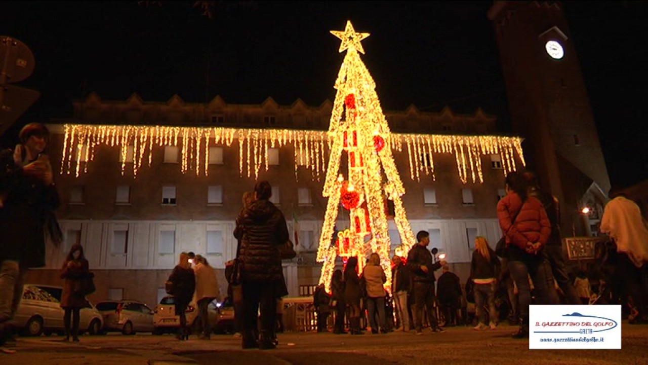 Luminarie artistiche e mercatino di Natale a Gaeta