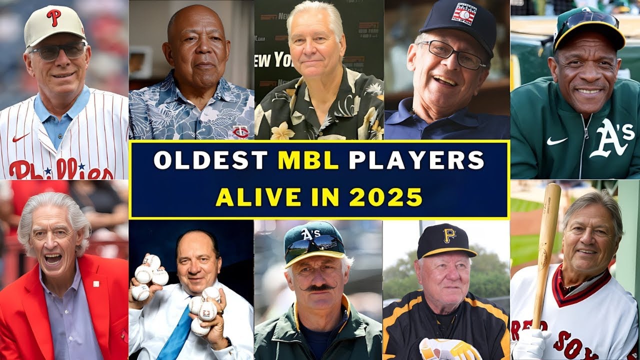 ⚾ Oldest Famous MLB Players Still Alive in 2025 – You’ll Be Surprised!