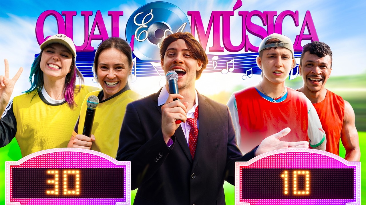 IGOR virou SILVIO SANTOS no QUAL &Eacute; A M&Uacute;SICA 😂 (ft. Nauta & Camilota) #10