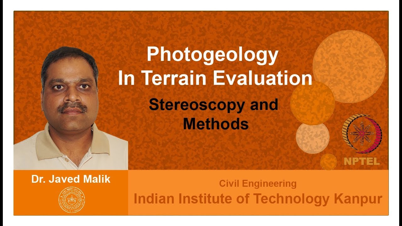 Lecture - 9 :  Stereoscopy and Methods