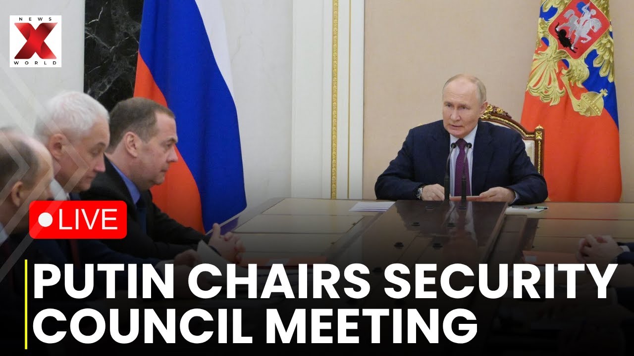 Putin LIVE: Putin Holds Security Meeting To Discuss Regional Stability | Russia Ukraine war