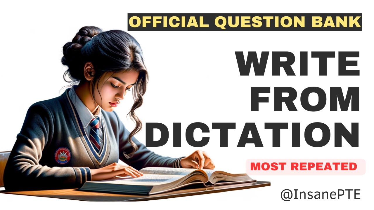 PTE Academic Write From Dictation Most Repeated Part 3