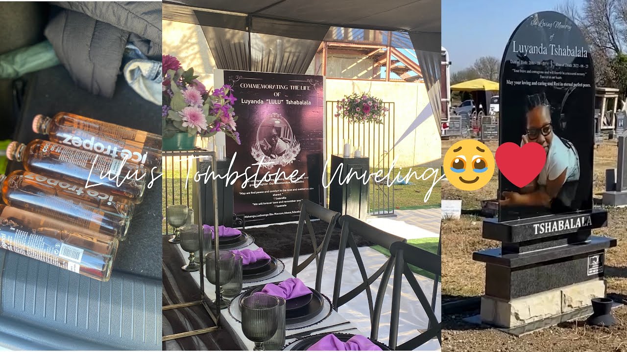 Lulu’s Tombstone Unveiling🥹❤️‍🩹||SOUTH AFRICAN YOUTUBER||