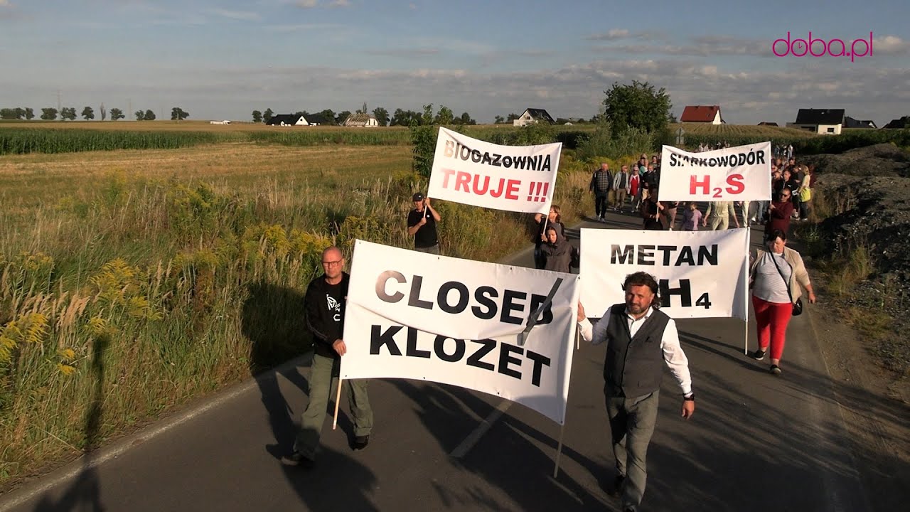 Mieszkańcy Łagiewnik chcą zamknięcia Biogazowni