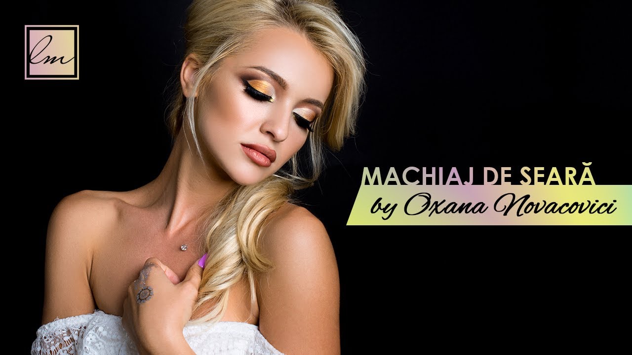 Machiaj de seara in texturi waterproof