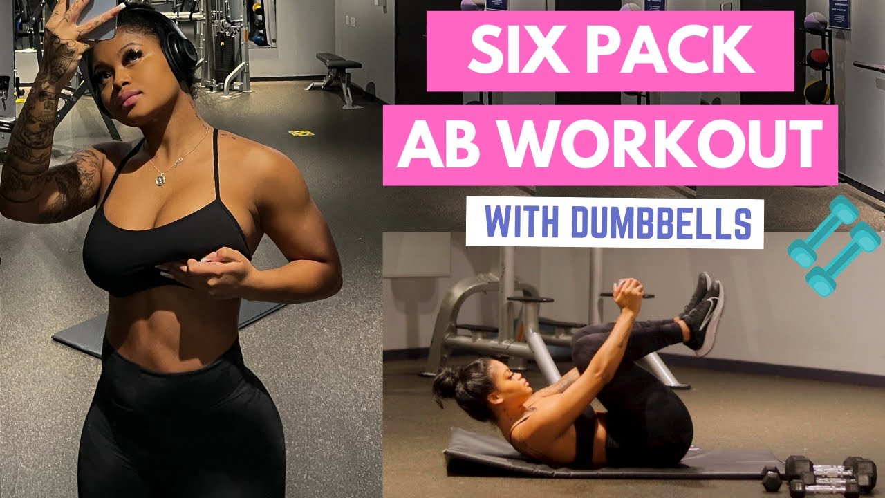 AT HOME INTENSE DUMBBELLS ONLY ABS WORKOUT