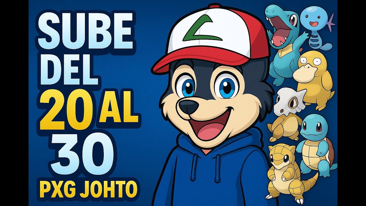 🔝 Sube Rápido de Nivel 20 a 30 en Johto PXG – Mejores Zonas de Hunt y Cómo Llegar
