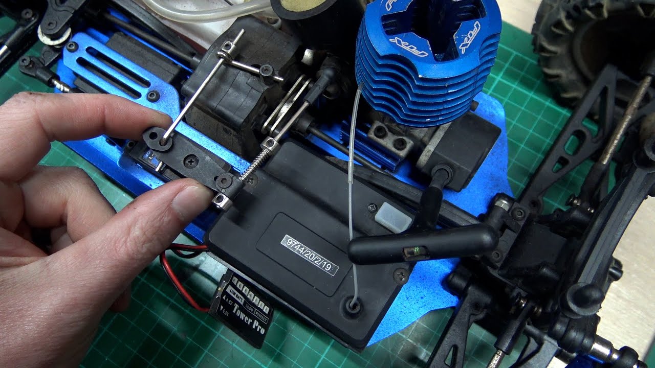 Throttle Trim & Tick Over Screw Nitro Engine Help