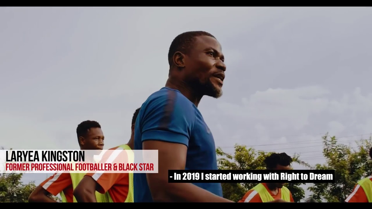 Laryea Kingston & Tullow Oil - Walking the Right to Dream Education Path