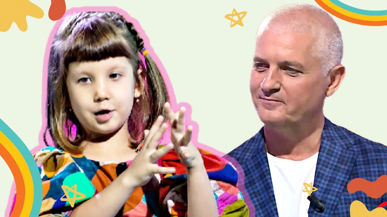S-avem grijă de noi însumi! 😂😂 Iarina, un copil excepțional, „seminar” despre emoții | Copiii Spun