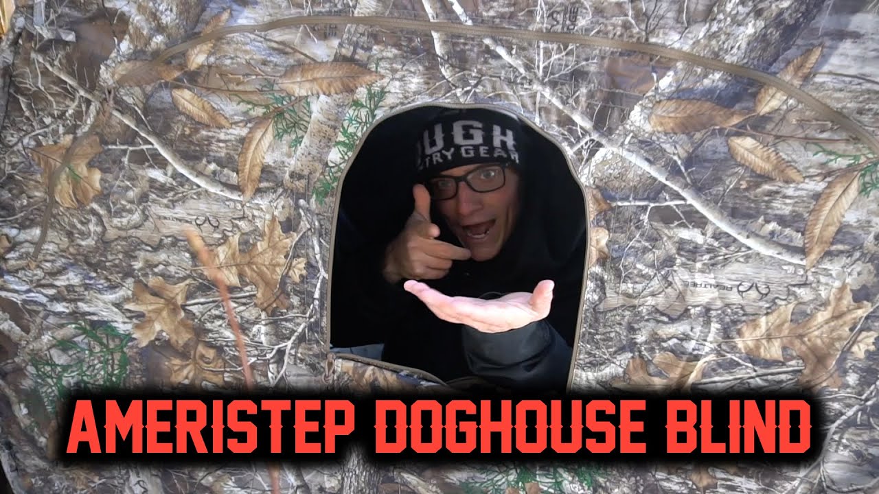 Охотничья укрытие AMERISTEP DOGHOUSE &mdash; ОБЗОР/ПЕРВАЯ МЫСЛЬ (БЫСТРАЯ НАСТРОЙКА)