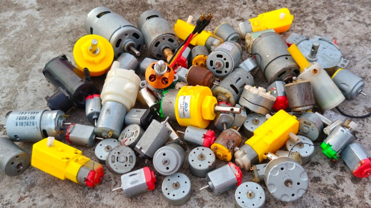 All Types of DC Motors | Full Collection & Testing