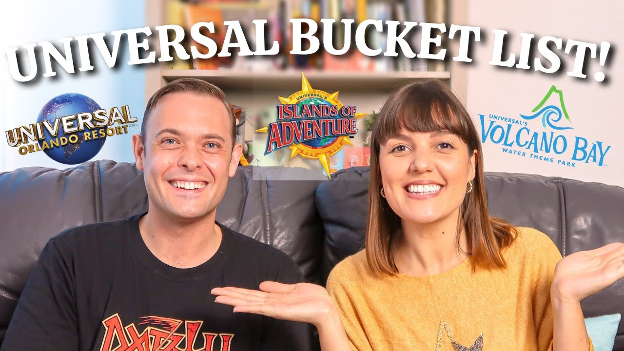 OUR UNIVERSAL ORLANDO BUCKET LIST! | Nov'21!