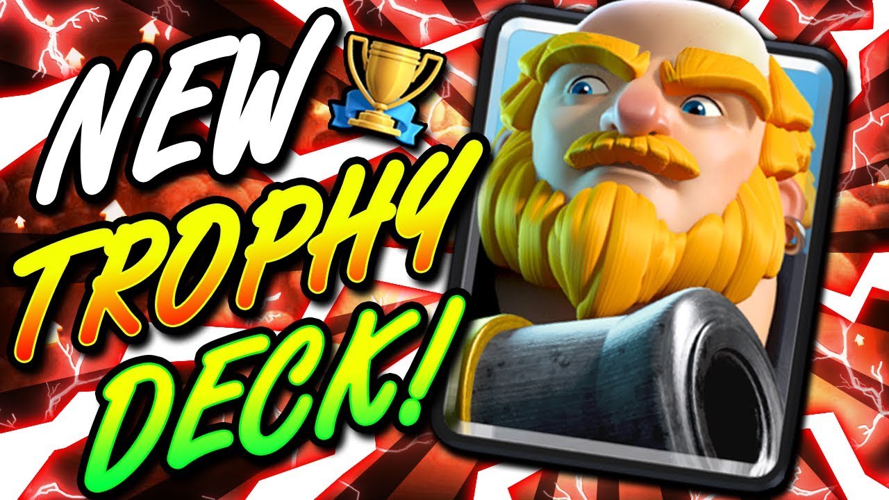 UNSTOPPABLE NEW ROYAL GIANT DECK!! EASY ARENA 13 LADDER COMBO!