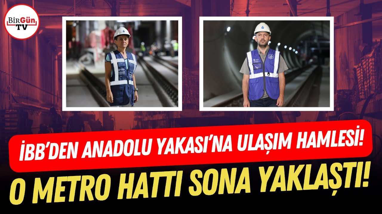 İBB’den Anadolu Yakası’na ulaşım hamlesi: O metro hattı sona yaklaştı!
