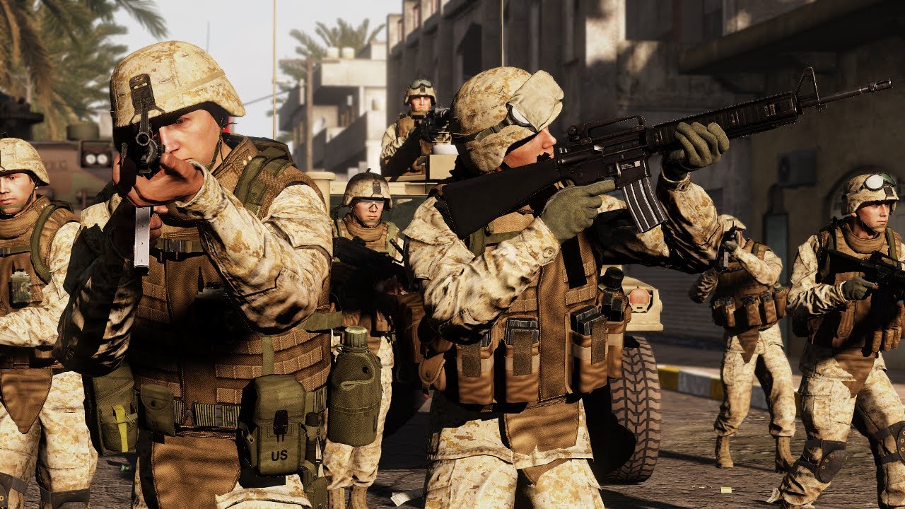 ArmA 3 | US Marines Clean Sweep Operation in Fallujah