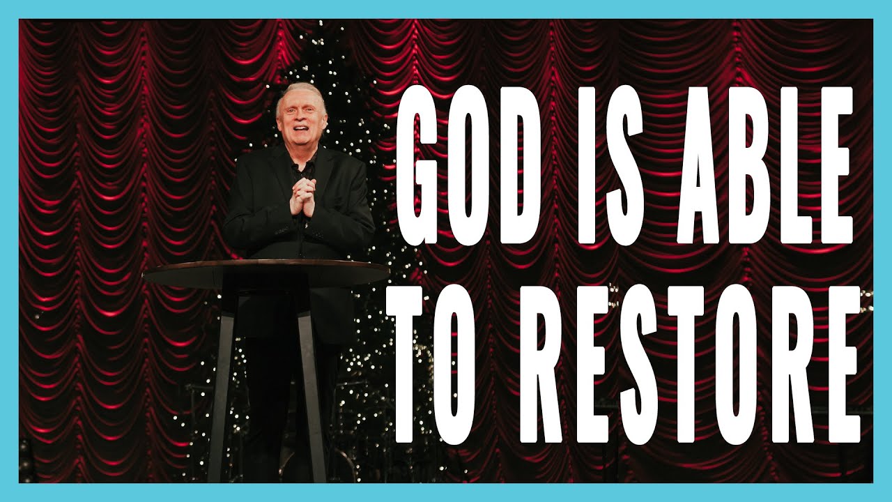 God Is Able To Restore the Years To You | Dr. Michael Maiden