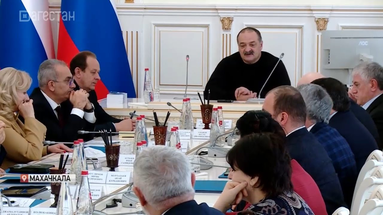 Под руководством главы Дагестана обсудили подготовку к празднованию 155-летия Сулеймана Стальского