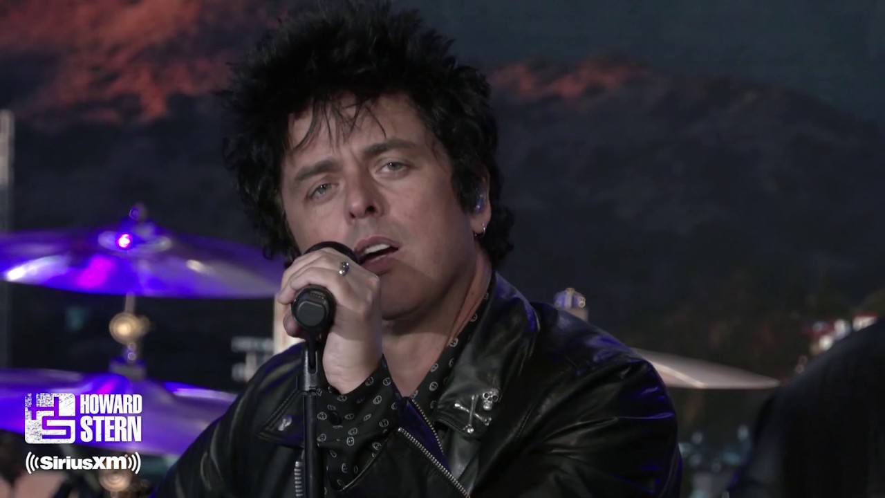Green Day “Father of All…” Live on the Howard Stern Show