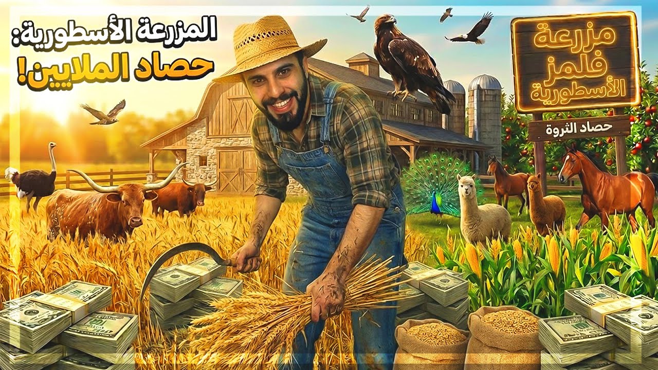 محاكي المزارع والتاجر #4 حصاد الملايين بدء تطورات رهيبة في المزرعة 💸 ranch farm and store simulator