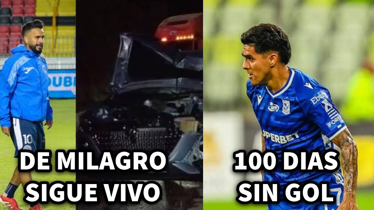 DROOPY GÓMEZ Y EMILIO IZAGUIRRE A PUNTO DE MORIR TRAS BRUTAL ACCIDENTE; PALMA NO GOLEA A NADIE