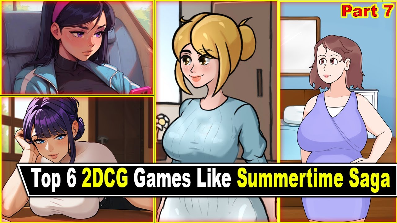 6 лучших игр 2DCG, похожих на Summertime Saga [часть 7]
