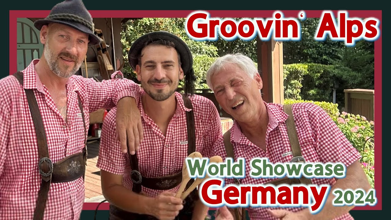 Experience Groovin' Alps Live at EPCOT's Germany Pavilion 2024 | Bavarian Folk Music & Disney Magic