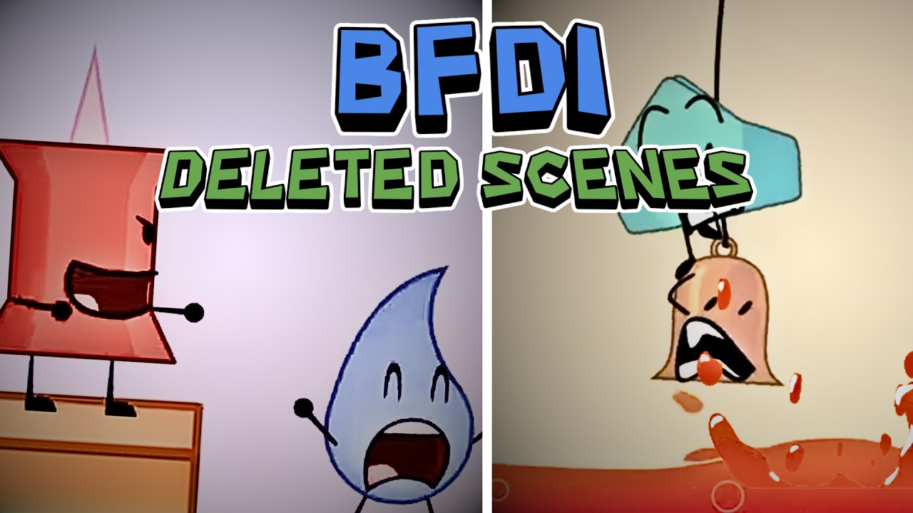 BFDI's DELETED Scenes [CHRONOLOGICALLY ORDERED]