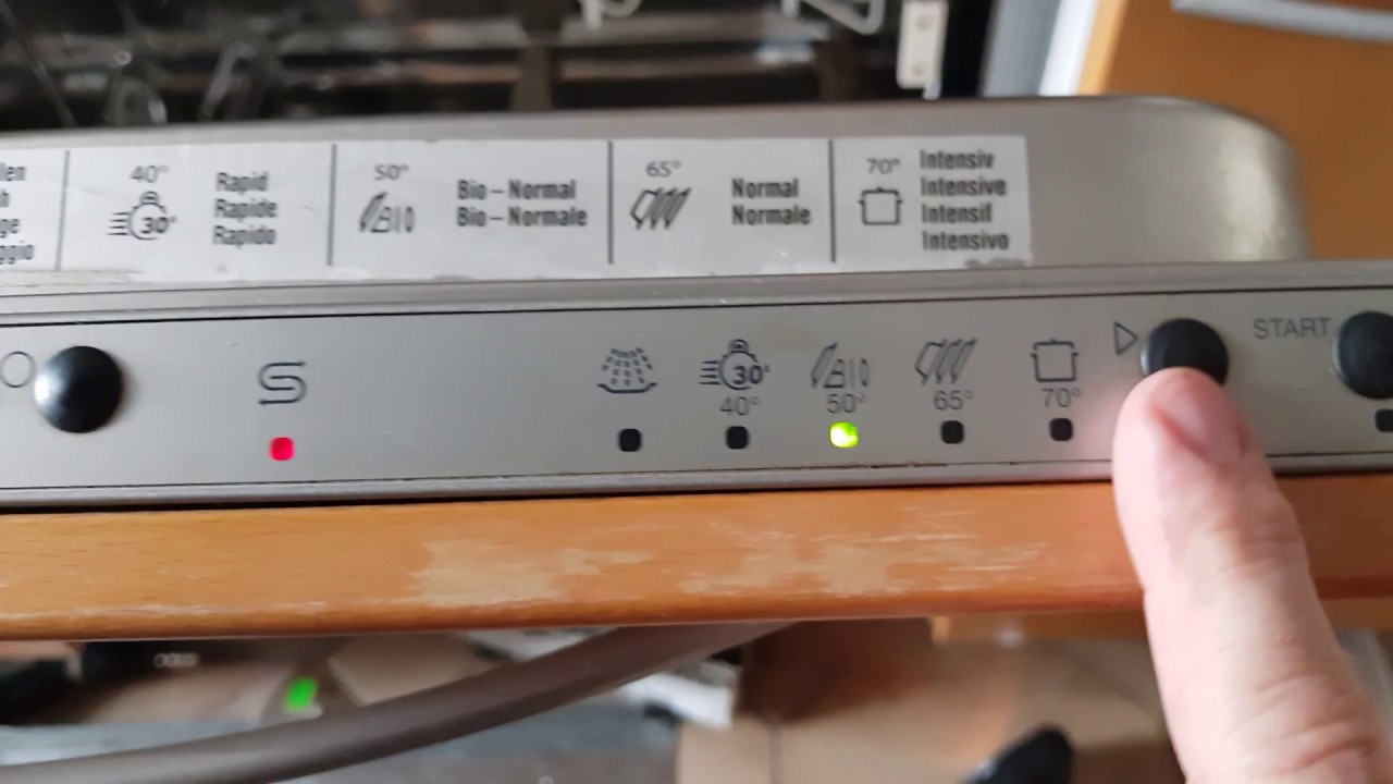 Bauknecht GSX 4756/3 W Ikea Ignis Whirlpool piept beim einschalten und bricht Spülprogranm ab