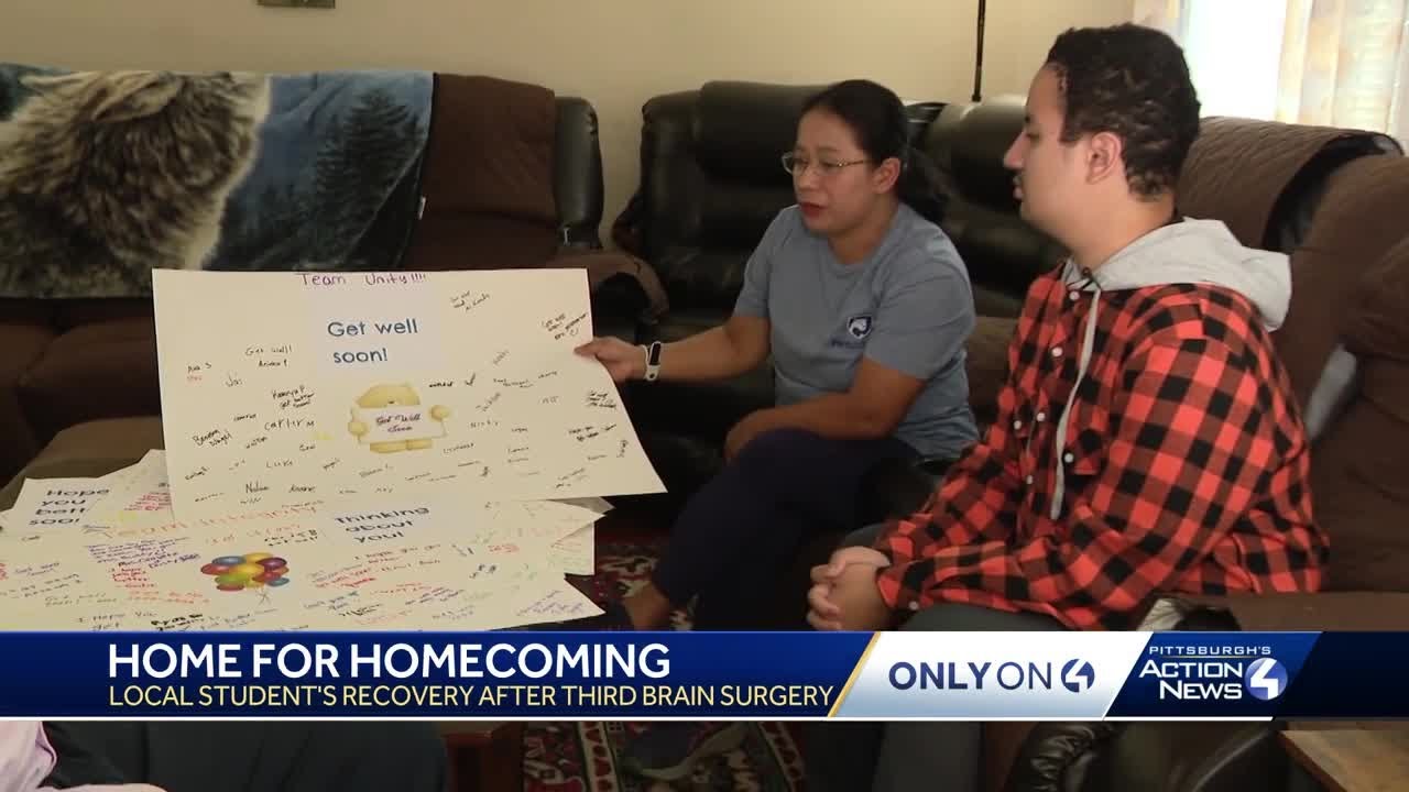 Bethel Park senior celebrated on homecoming court following third brain surgery in 10 years