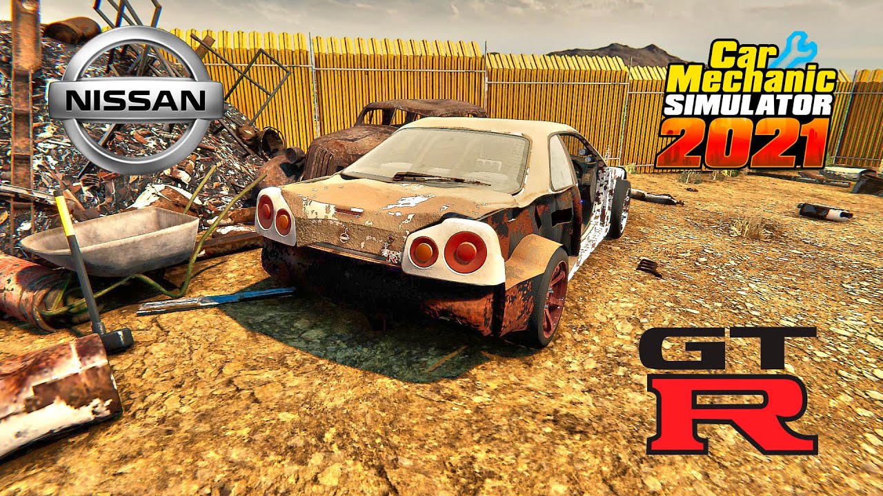 Nissan Skyline GT-R R34 restoration - Car Mechanic Simulator 2021