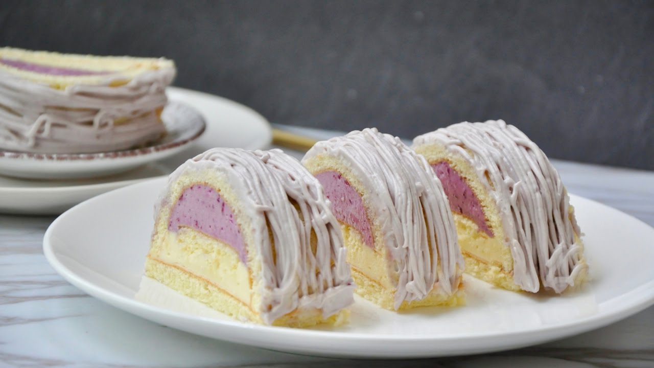 Grape Mousse Cake 葡萄朗姆酒 慕斯蛋糕～Freesiaa Made 第95集