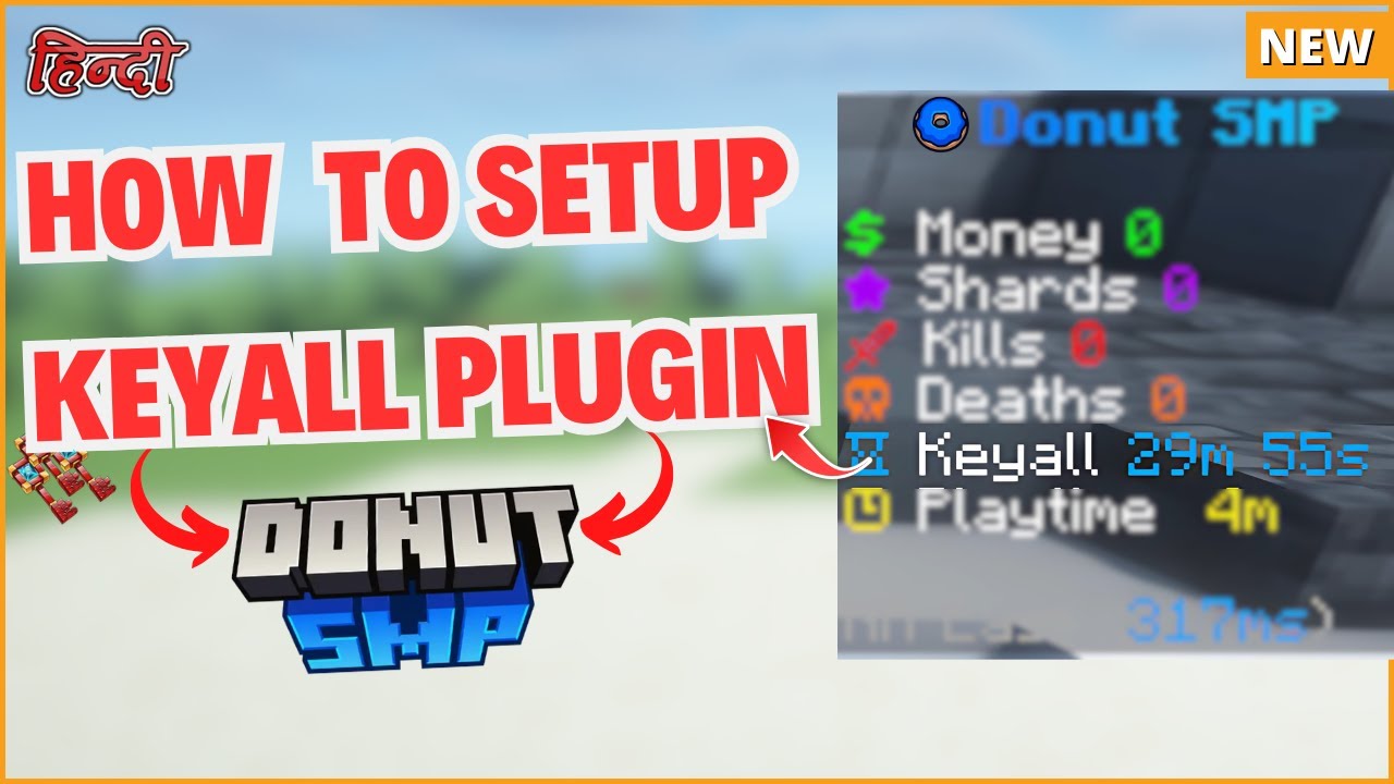 How To Add KeyAll Plugin Like Donut SMP in Minecraft Server | How To Setup KeyAll Plugin | Hindi