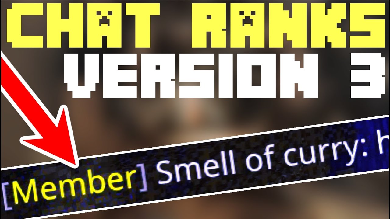 Chat Ranks V3 | Minecraft Bedrock | 1.17.X | Chat Rank Tags | Fully Custom Server Ranks | UPDATED |