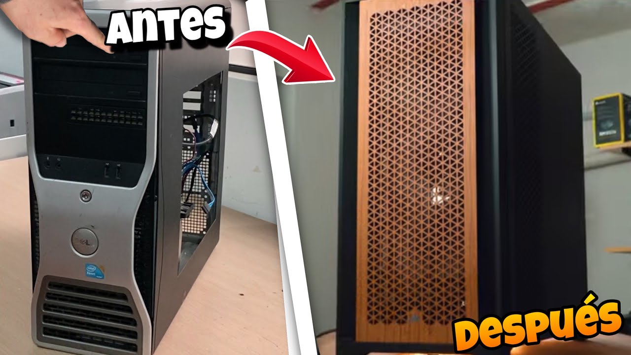 Modifiqué esta Vieja Computadora de un SUSCRIPTOR