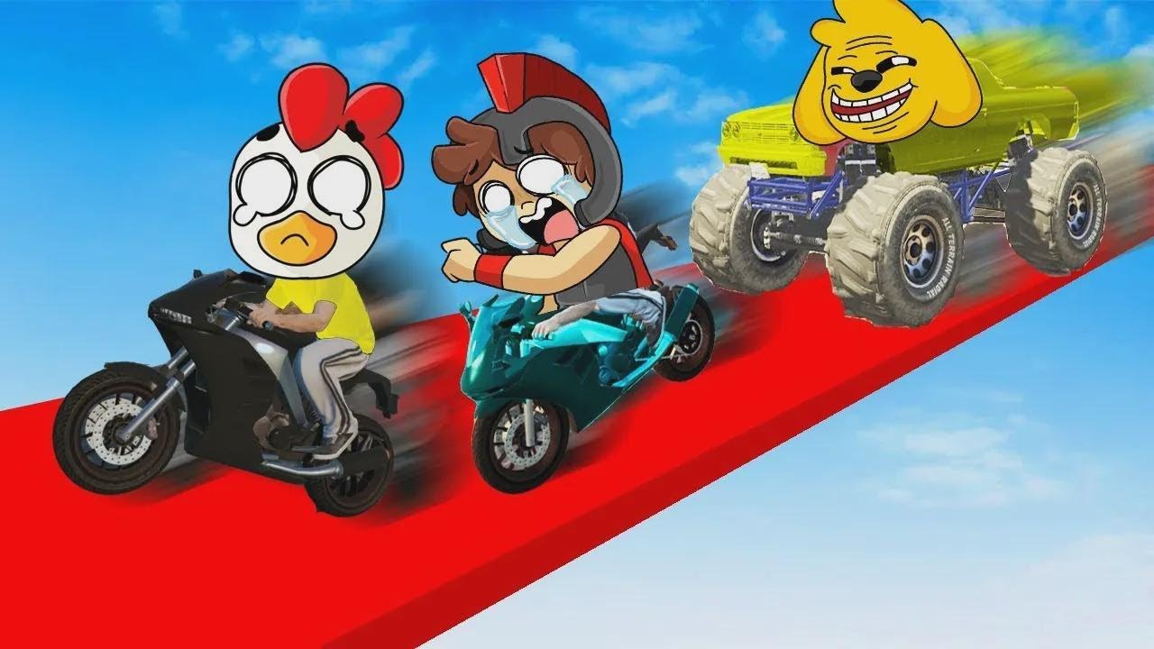 NINGUÉM CONSEGUE VENCER ESSA CORRIDA NO GTA V 😱🚗 COMPAS NO GTA 5 com MIKECRACK