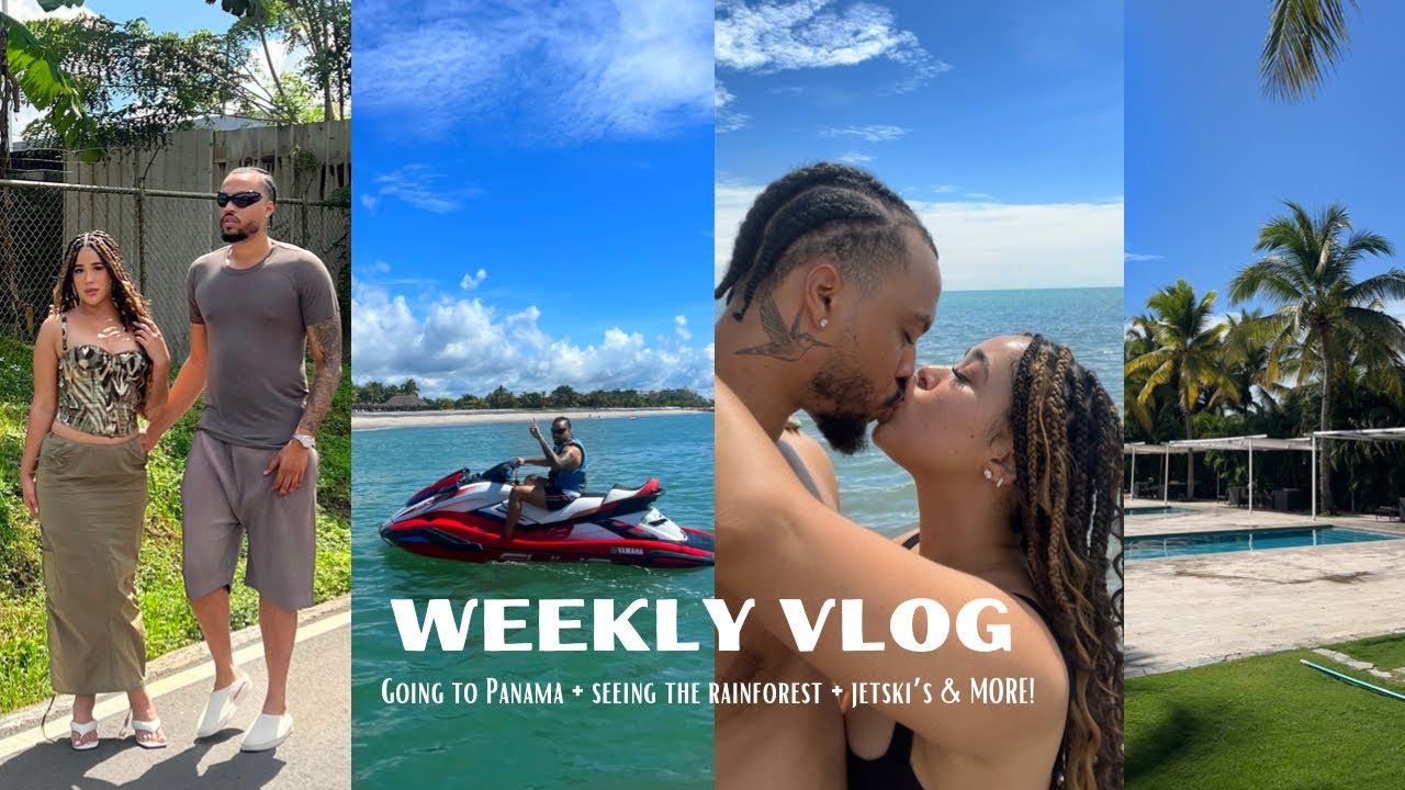 *WEEKLY VLOG* Going to Panama + Seeing Rainforest + Terrible Sunburn & More!