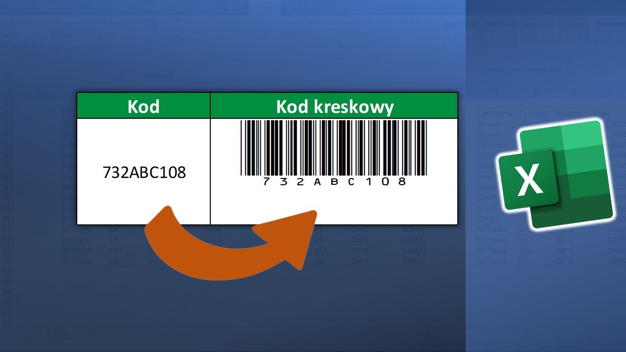Jak wygenerować kod kreskowy w Excelu. Prosty Poradnik