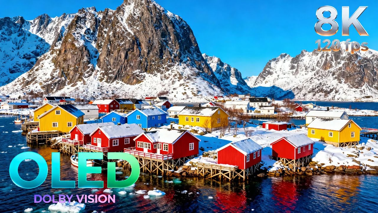 Norway’s Most Beautiful Fishing Villages | 16K HDR 240fps Dolby Vision