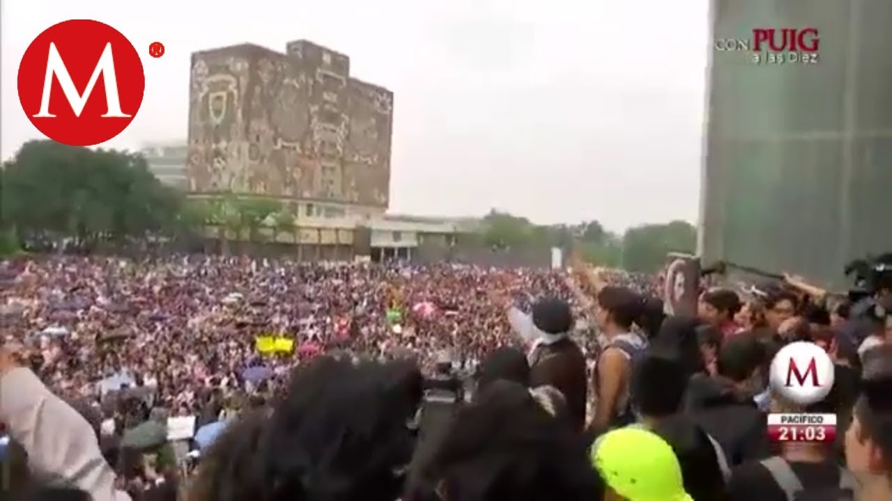 Estudiantes exigieron terminar con la violencia en la UNAM
