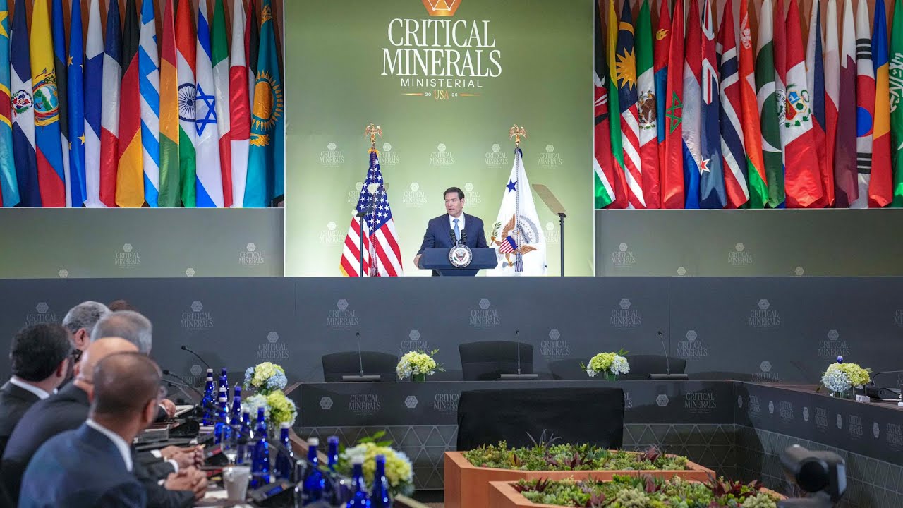 美国召集50多国代表，就建立关键矿产贸易集团举行会谈