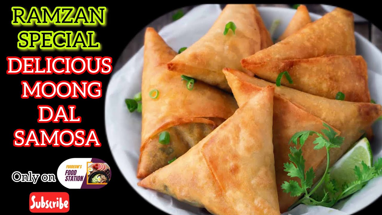 MOONG DAAL SAMOSA RECIPE | MINI SAMOSA | ONE BITE SAMOSA@Foodeow #samosa #minisamosa #moongdal